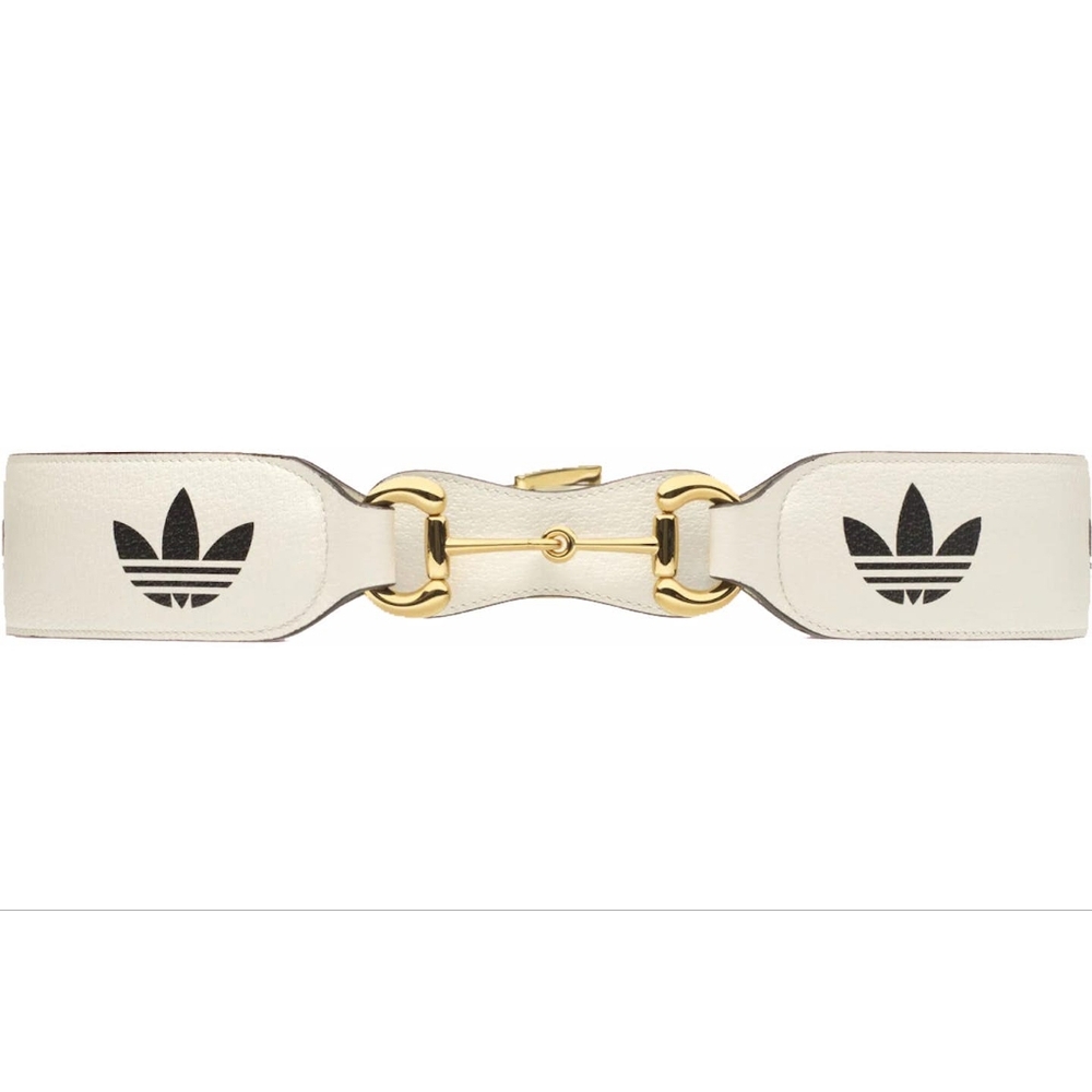 Gucci x Adidas Limited Edition Horsebit Belt. 625834 214351. 95cm 38 inch. New